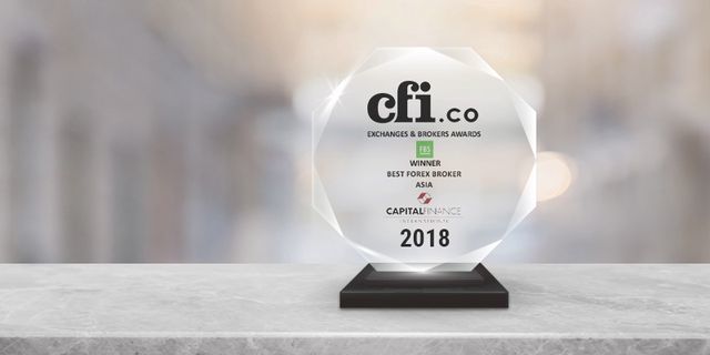 FBS, CFI '최고의 외환 브로커 아시아 2018'을 수상하다
