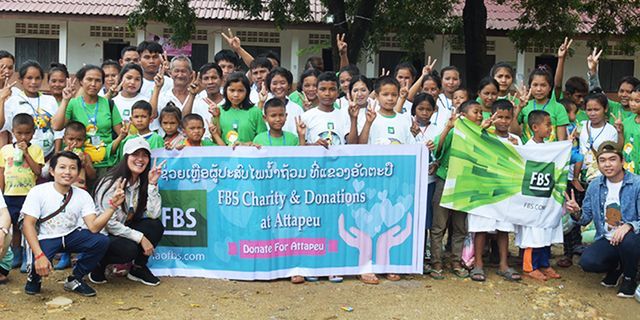 FBS, 인도주의적 지원을 보내 라오스 국민을 돕다